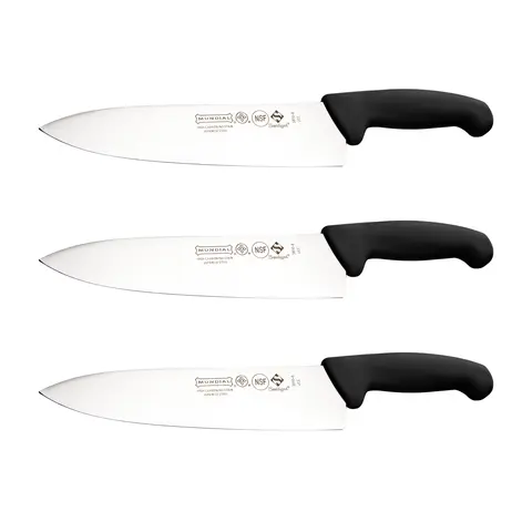 Mundial 3800-01 3-Piece Chef’s Knife Set 3800 Series Black 1.webp