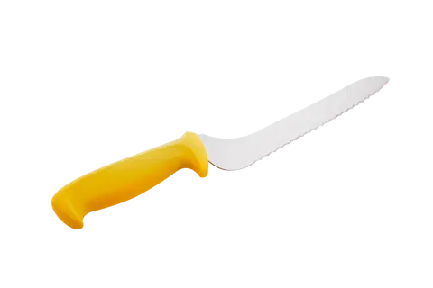 Mundial Y5620-9E Sandwich Offset Serrated Knife 5600 Series 9 inches Yellow 4.webp