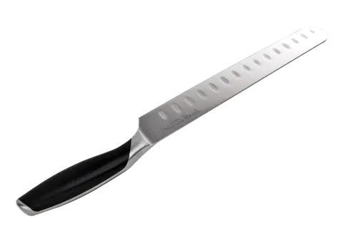Mundial 3427-11GE Slicing Granton Edge Knife Titan Series 11 inches Black 2.webp