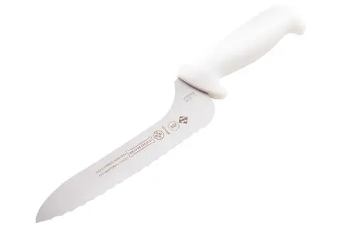 Mundial W5620-7E Sandwich Knife Offset- Serrated Edge 5600 Series 7 inches White 1.webp