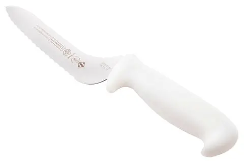 Mundial W5620-7E Sandwich Knife Offset- Serrated Edge 5600 Series 7 inches White 2.webp