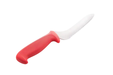 Mundial R5620-7E Bread Knife Offset Serrated 5600 Series 7 inches Red 3.webp