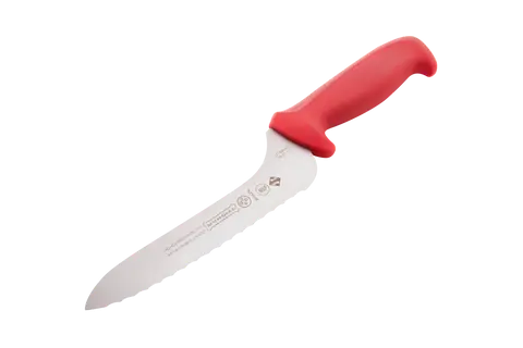 Mundial R5620-7E Bread Knife Offset Serrated 5600 Series 7 inches Red 1.webp