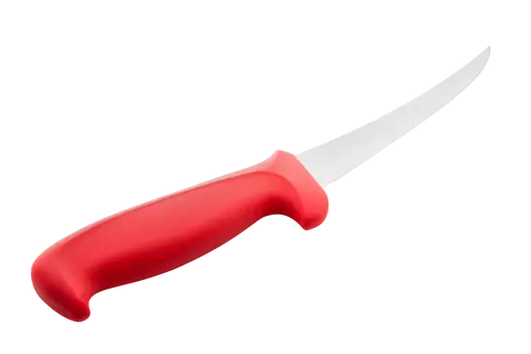 Mundial R5607-6 Boning Knife Curved Semi-Stiff 5600 Series 6 inches Red 3.webp