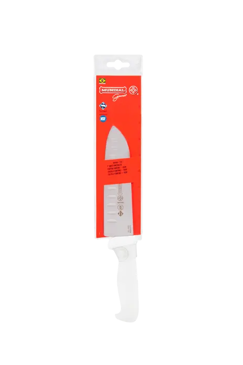 Mundial W5604-7GE Santoku Knife Hollow Edge 5600 Series 7 inches White 3.webp