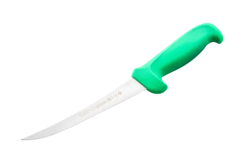 Mundial G5607-6 Boning Knife Curved Semi-Stiff 5600 Series 6 inches Green 3.webp