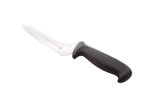 Mundial 5620-7E Bread Knife Offset Serrated 5600 Series 7 inches Black 3.webp