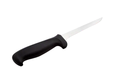 Mundial 5615-6 Boning Knife Extra-Wide Stiff 5600 Series 6.25 inches Black 2.webp