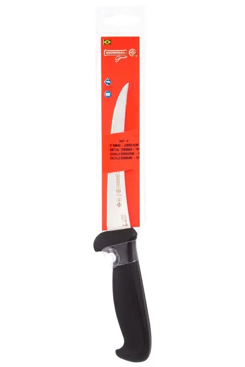 Mundial 5607-6 Boning Knife Curved Semi-Stiff 5600 Series 6 inches Black 1.webp