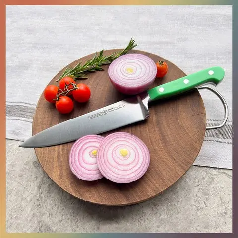 Mundial MC5100-8 Gift Knife Set With Wood Block Colors Series 8 Piece Full Tang Blade 5.webp