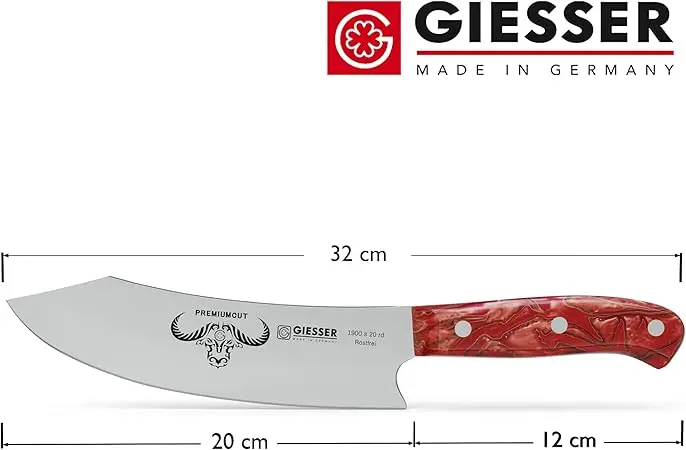 Giesser 227793068 Premium cut chef's knife, Red Diamond 2.webp