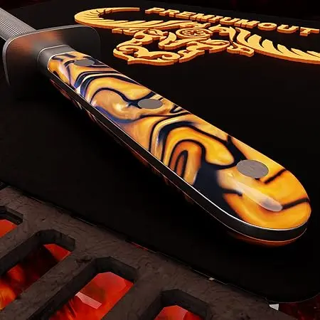 Sharpening Steel, 25 cm, Spicy Orange,  5.webp