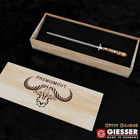 Sharpening Steel, 25 cm, Spicy Orange, 7.webp