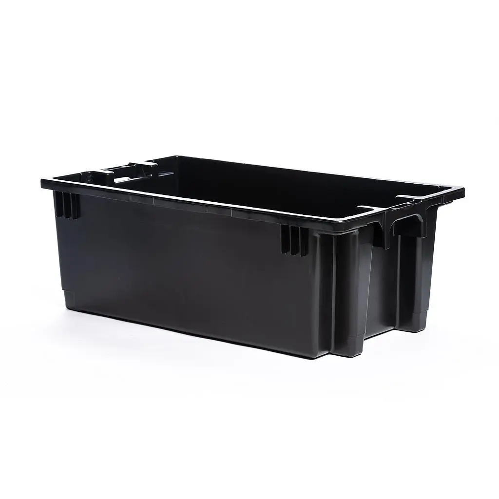Black Tote Box 31.7" x 18.3" x 11.6"