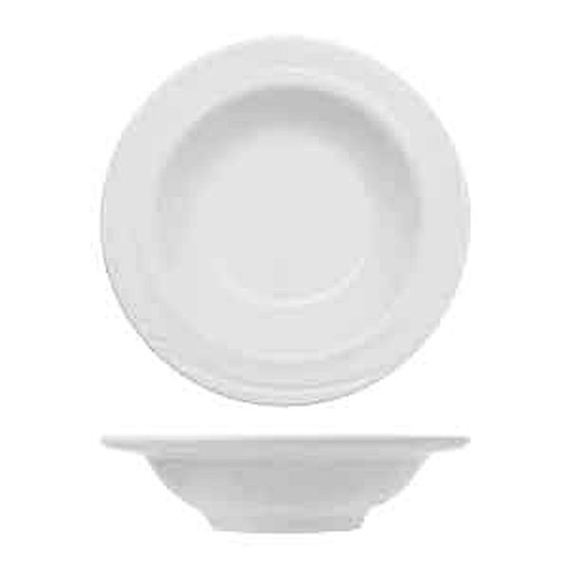 CAC China REC-10 13 Oz White Grapefruit Bowl