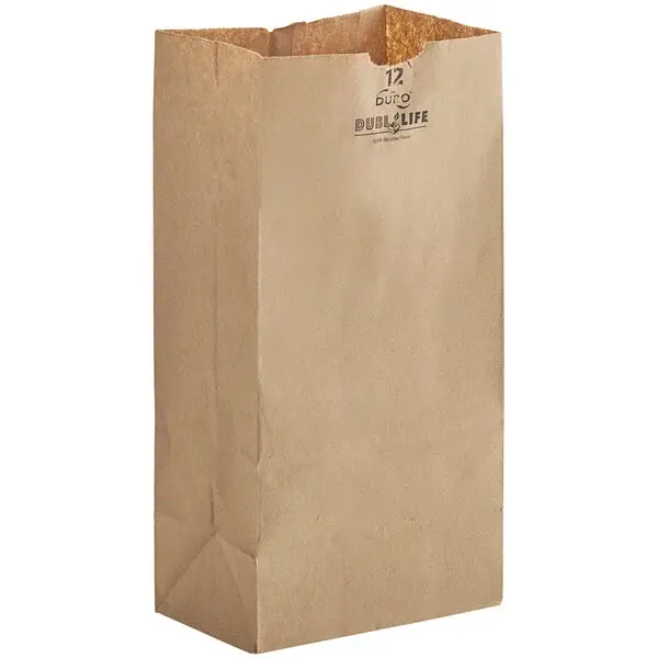 Duro Paper Bag 12 Lb Brown