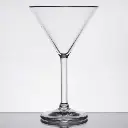 GET 1407-1-SAN-CL 10 Oz Martini Glass Plastic