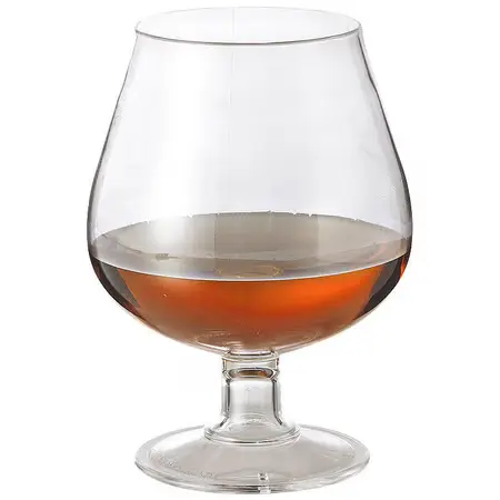 GET BRA-2-PC-CL 16 Oz Brandy Glass Clear Polycarbonate