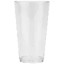 GET S-16-1-CL 16 Oz Shaker Glass Plastic Tumbler