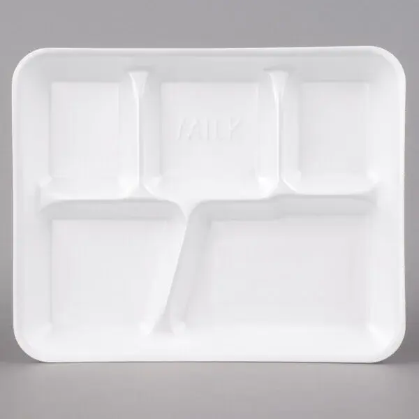 Genpak 101.5 #1.5 Supermarket Food Tray White