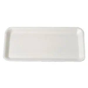 Genpak 1010S #10S Supermarket Food Tray White