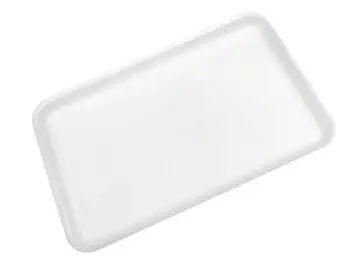 Genpak 1016S #16S Supermarket Food Tray White