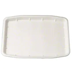 Genpak 1016S #16S Supermarket Food Tray White