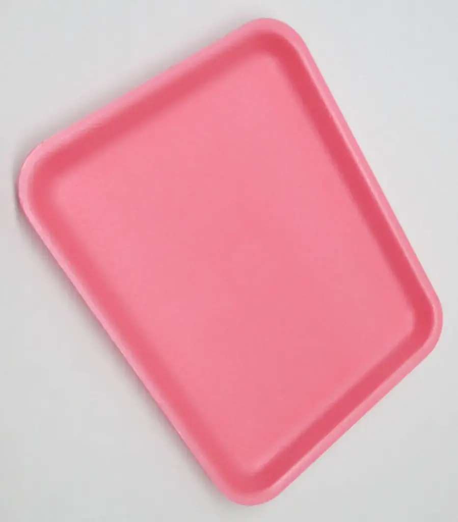 Genpak 1020K #20K Supermarket Food Tray Rose