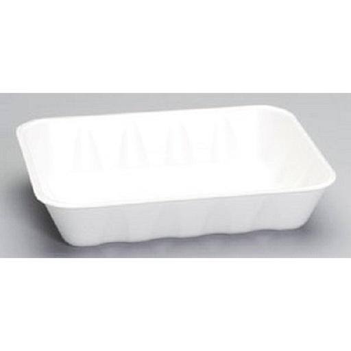 Genpak 1020K #20K Supermarket Food Tray White