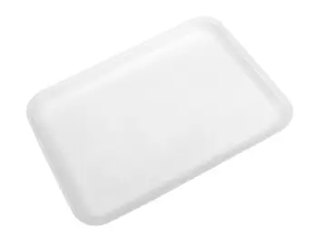 Genpak 1020S #20S Supermarket Food Tray White
