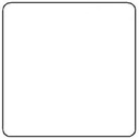 Ishida 64mm X 59mm Blank Label for Ishida Scales