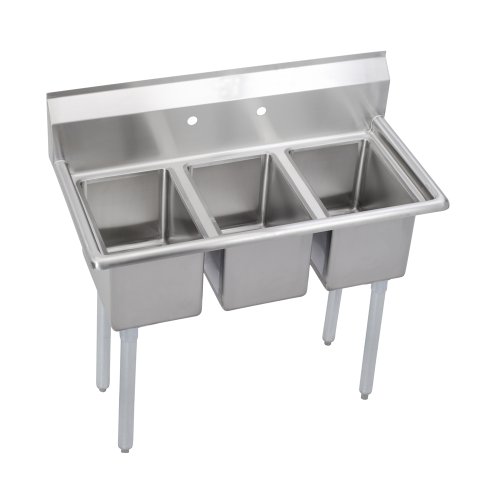 KTI CON-3-2D Sinks 3 Compartment