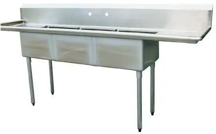 KTI ECS-3-2D Economy Sink 3 Compartment