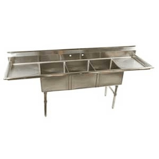 KTI ECS-3-2D Economy Sink 3 Compartment