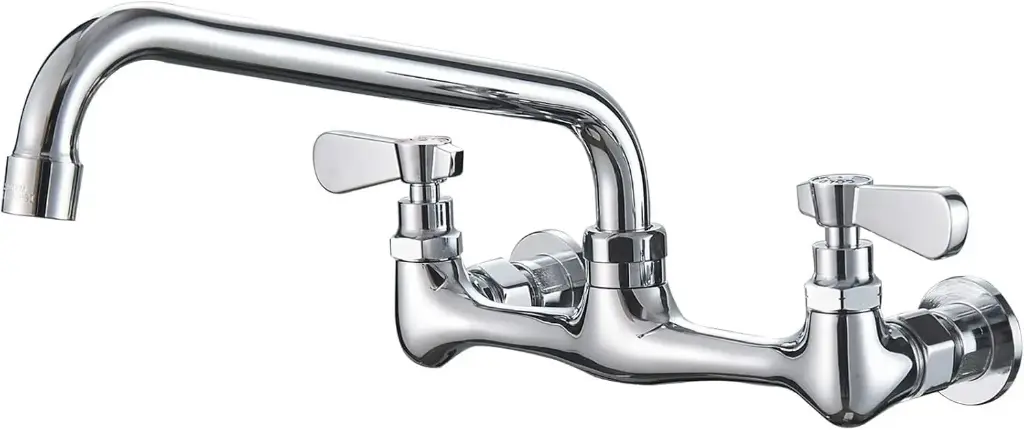 KTI MF10 8" Center Wall Mount Faucet