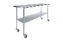 KTI SG-2472 24" x 72" Stainless Work Table
