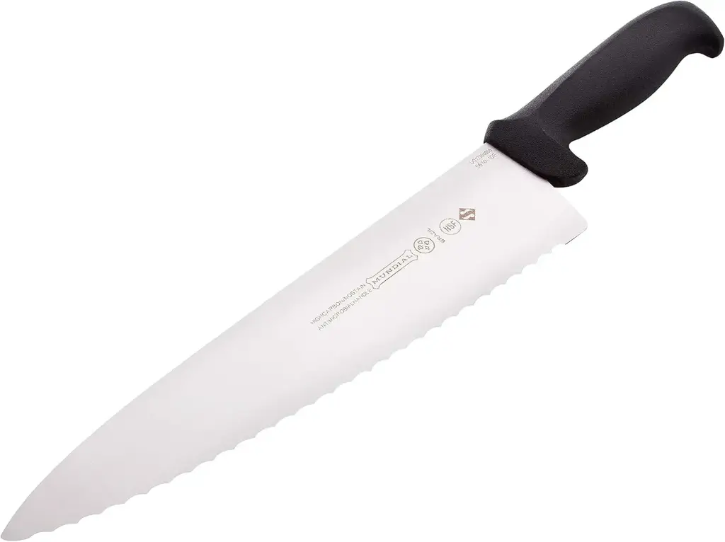 Mundial 5610-10E 10" Cook Knife Black Poly Handle