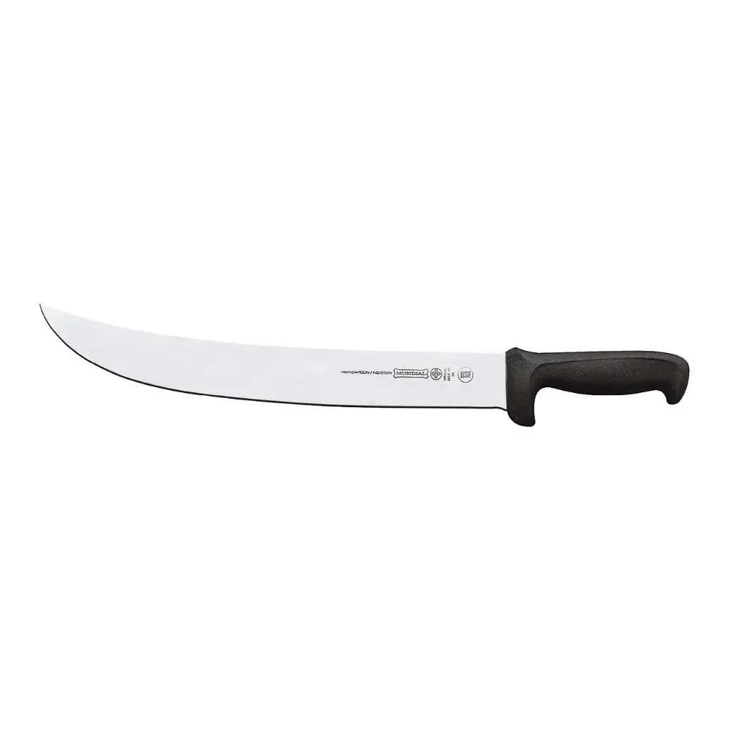 Mundial 5617-14 14" Cimeter Knife Molded Black