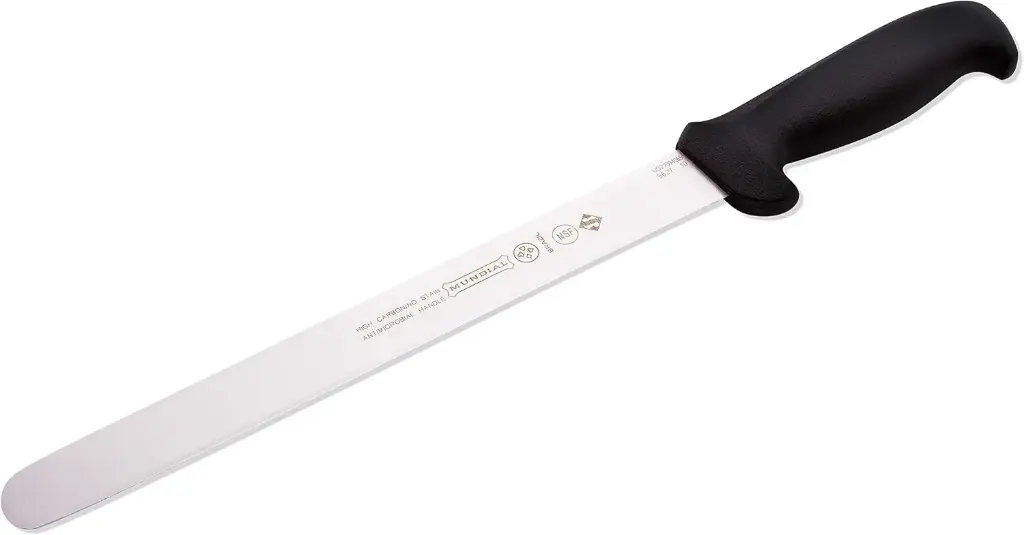 Mundial 5627-10 10" Slicer Knife with Black Handle