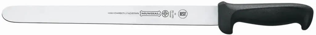 Mundial 5627-12GE 12" Black Handled Slicer Knife