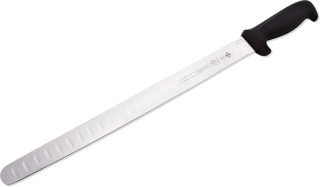 Mundial 5627-14GE 14" Black Handled Slicer Knife