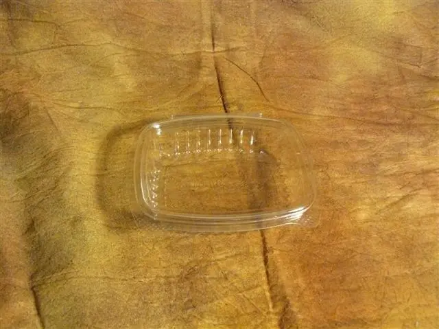 One Compartment Acrylic Bin 7" x 26"