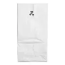 Paper Bag 12 Lb White
