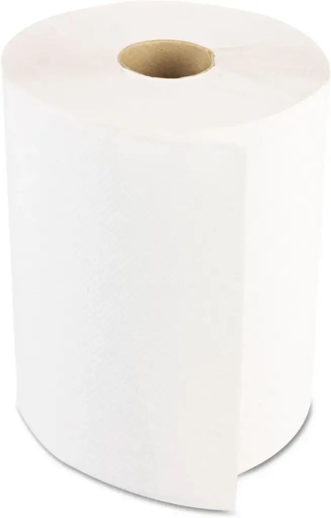 Paper Towel 8" X 350' Hardwound White