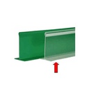 Plastic T Divider, Black 5" x 30"
