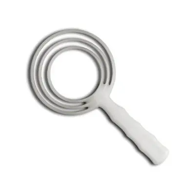 Poly Bone Dust Scraper, Round