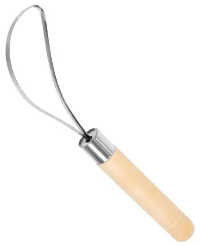 Poly Bone Dust Scraper, Round