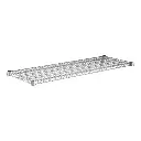 Solid Aluminum Shelf 18" x 48" Direct Hook-In