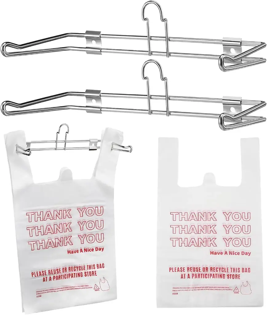 T-Shirt Bag Dispenser 6" Wall Mount