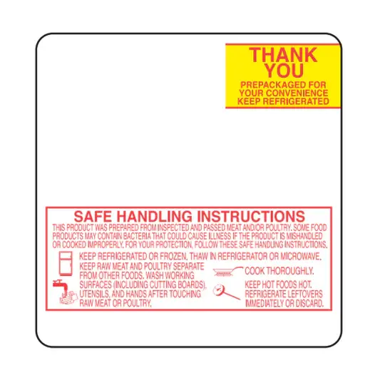 Toledo 325/8460 ET 2.4 Blank Scale Label
